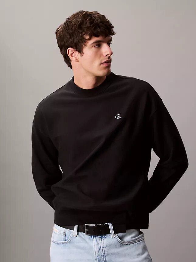 Premium Havlu Kumaş Rahat Sweatshirt Premium Havlu Kumaş Rahat Sweatshirt