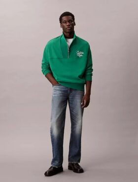 Premium Polar Rahat Çeyrek Fermuarlı Sweatshirt Premium Polar Rahat Çeyrek Fermuarlı Sweatshirt