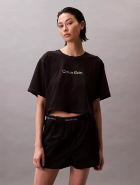 Pride Logo Poplin Uyku Şortu