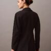 Pürüzsüz Dolman Klasik Blazer Pürüzsüz Dolman Klasik Blazer