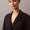 Pürüzsüz Dolman Klasik Blazer Pürüzsüz Dolman Klasik Blazer