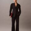 Pürüzsüz Dolman Klasik Blazer Pürüzsüz Dolman Klasik Blazer