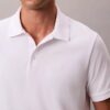 Pürüzsüz Pamuk Karışımlı Monogram Polo Gömlek Pürüzsüz Pamuk Karışımlı Monogram Polo Gömlek