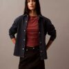 Rahat Denim Düğmeli Gömlek Rahat Denim Düğmeli Gömlek