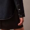 Rahat Denim Düğmeli Gömlek Rahat Denim Düğmeli Gömlek