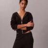 Rahat Örme Kapüşonlu Sweatshirt Rahat Örme Kapüşonlu Sweatshirt