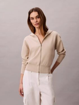 Rahat Örme Kapüşonlu Sweatshirt