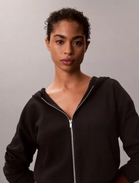 Rahat Örme Kapüşonlu Sweatshirt