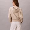 Rahat Örme Kapüşonlu Sweatshirt Rahat Örme Kapüşonlu Sweatshirt
