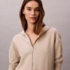 Rahat Örme Kapüşonlu Sweatshirt Rahat Örme Kapüşonlu Sweatshirt