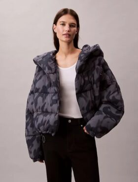 Sargılı Puffer Ceket Sargılı Puffer Ceket