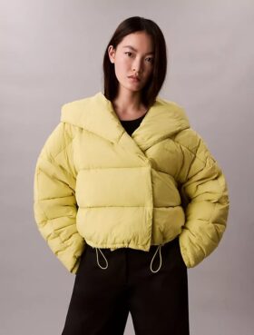 Sargılı Puffer Ceket Sargılı Puffer Ceket