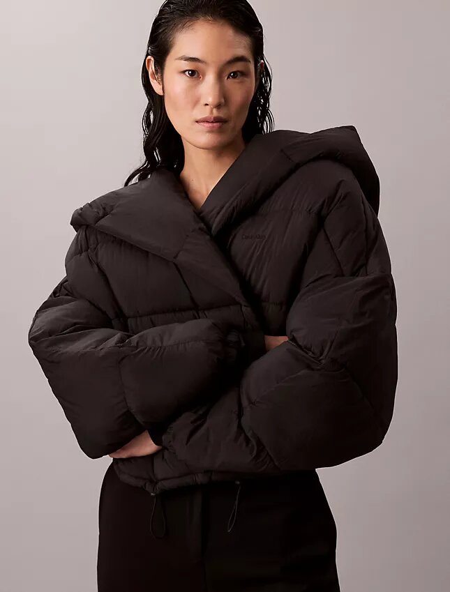 Sargılı Puffer Ceket Sargılı Puffer Ceket