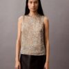 Saten Baskılı Tank Top