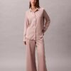 Saten Parlaklıkta Pijama Gömleği