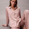 Saten Parlaklıkta Pijama Gömleği