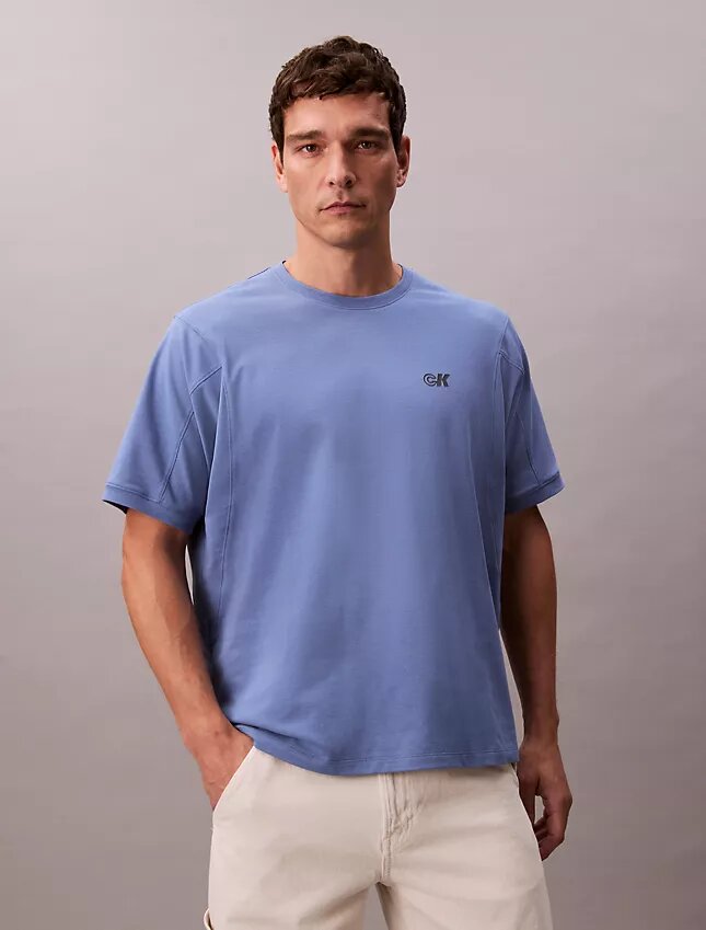 Serinletici Pike Logo Desenli Rahat Tişört Serinletici Pike Logo Desenli Rahat Tişört