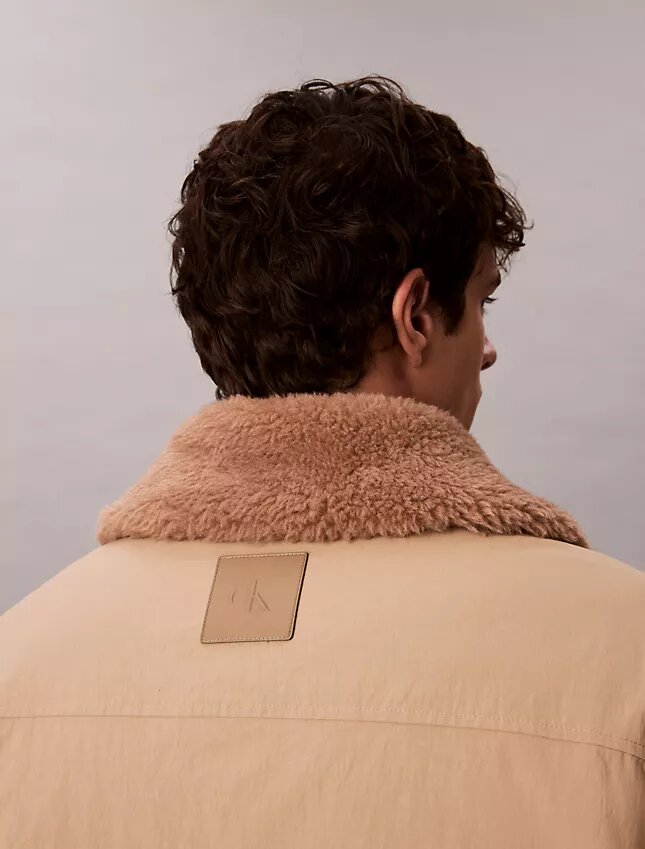 Sherpa Yakalı Puffer Araba Ceketi Sherpa Yakalı Puffer Araba Ceketi
