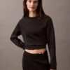 Spacer Kısa Boylu Bisiklet Yaka Sweatshirt Spacer Kısa Boylu Bisiklet Yaka Sweatshirt