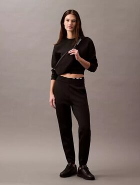 Spacer Kısa Boylu Bisiklet Yaka Sweatshirt
