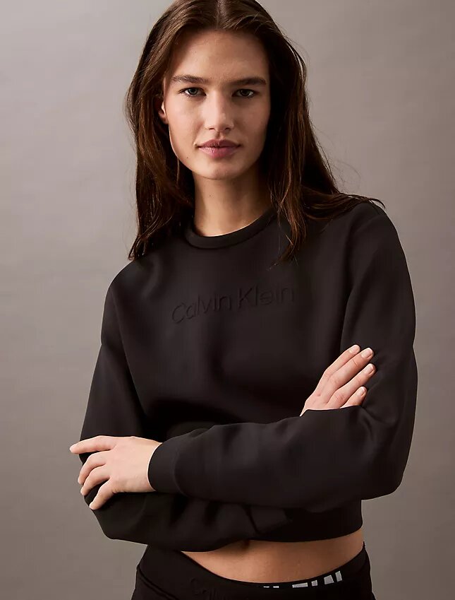 Spacer Kısa Boylu Bisiklet Yaka Sweatshirt Spacer Kısa Boylu Bisiklet Yaka Sweatshirt