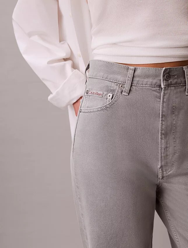 Süper Yüksek Bel Geniş Paça Jean Süper Yüksek Bel Geniş Paça Jean