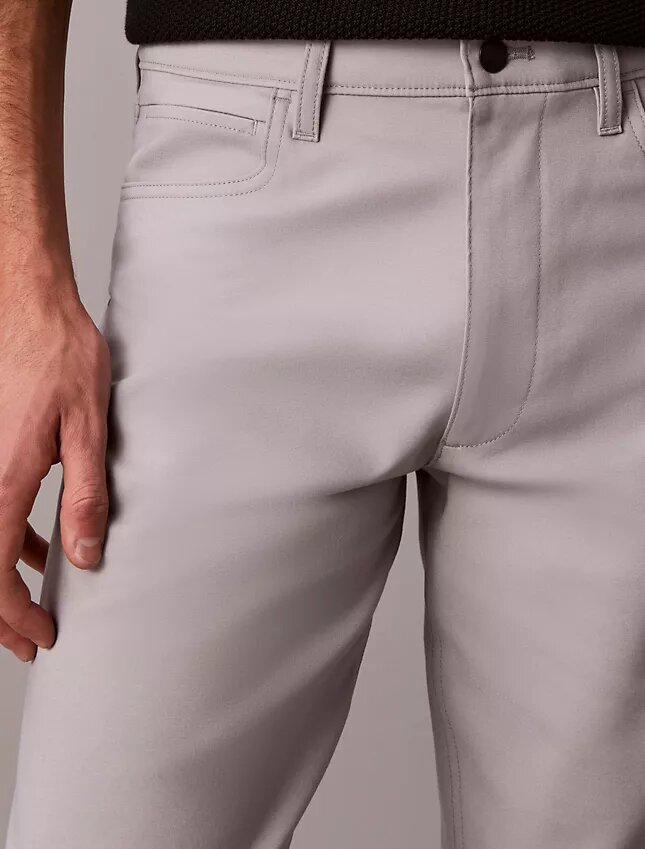 Standart Düz Streç 5 Cepli Pantolonlar Standart Düz Streç 5 Cepli Pantolonlar