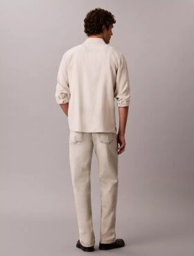 Standart Düz Yün Karışımlı Jeanler
