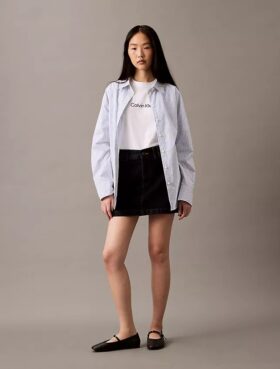 Standart Logo Boxy Fit Bisiklet Yaka Tişört Standart Logo Boxy Fit Bisiklet Yaka Tişört