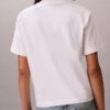 Standart Logo Boxy Fit Bisiklet Yaka Tişört