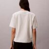 Standart Logo Boxy Fit Bisiklet Yaka Tişört