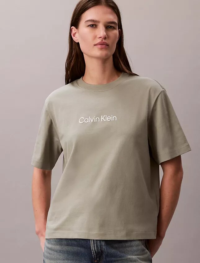 Standart Logo Boxy Fit Bisiklet Yaka Tişört Standart Logo Boxy Fit Bisiklet Yaka Tişört