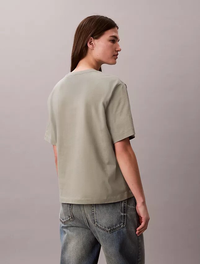 Standart Logo Boxy Fit Bisiklet Yaka Tişört Standart Logo Boxy Fit Bisiklet Yaka Tişört