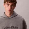 Standart Logolu Havlu Kapüşonlu Sweatshirt