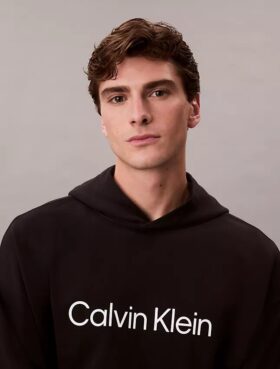 Standart Logolu Havlu Kapüşonlu Sweatshirt
