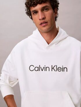 Standart Logolu Havlu Kapüşonlu Sweatshirt
