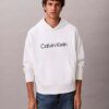 Standart Logolu Havlu Kapüşonlu Sweatshirt