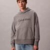 Standart Logolu Havlu Kapüşonlu Sweatshirt