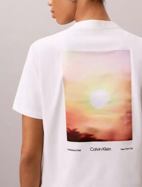 Sun Grafik Serinletici Jersey Klasik Tişört