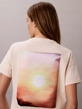 Sun Grafik Serinletici Jersey Klasik Tişört