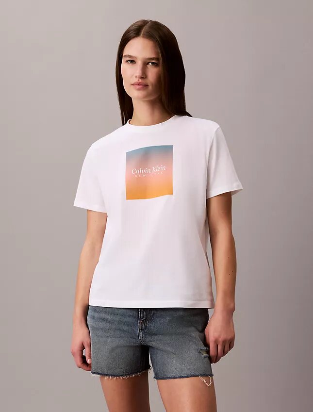 Sunset Grafik Klasik Tişört Sunset Grafik Klasik Tişört