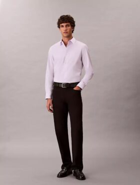 Supima Cotton Stretch Slim Gömlek