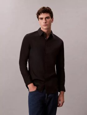 Supima Cotton Stretch Slim Gömlek