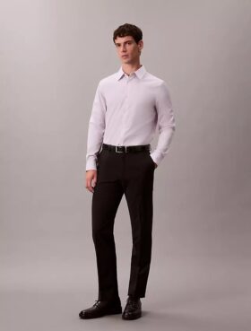 Supima Cotton Stretch Slim Gömlek