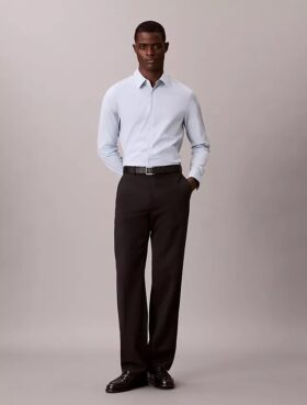 Supima Cotton Stretch Slim Gömlek