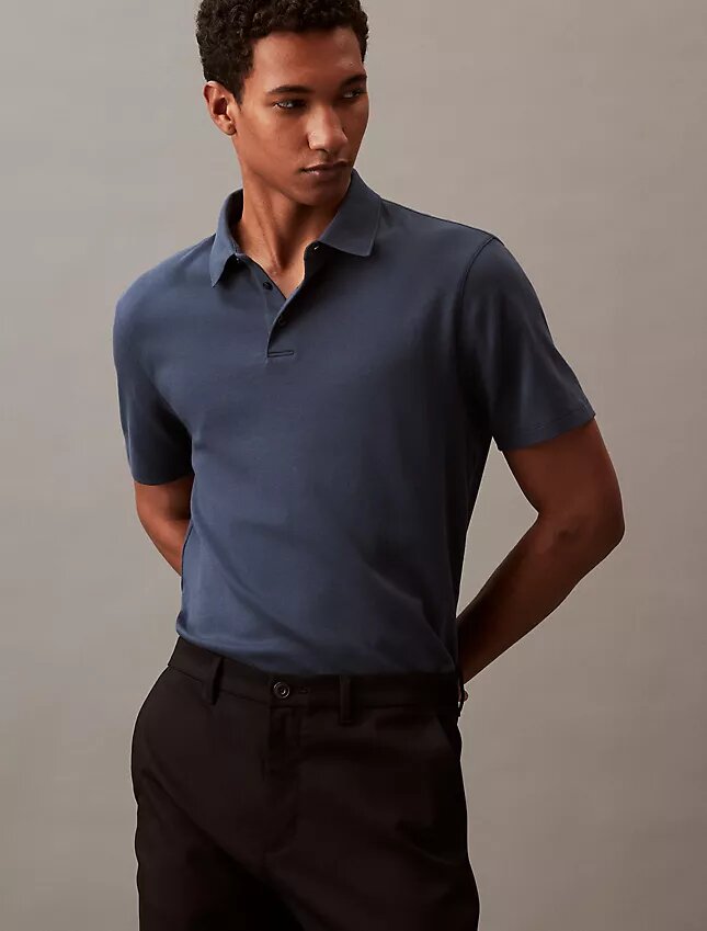 Supima Pamuklu Klasik Polo Gömlek Supima Pamuklu Klasik Polo Gömlek
