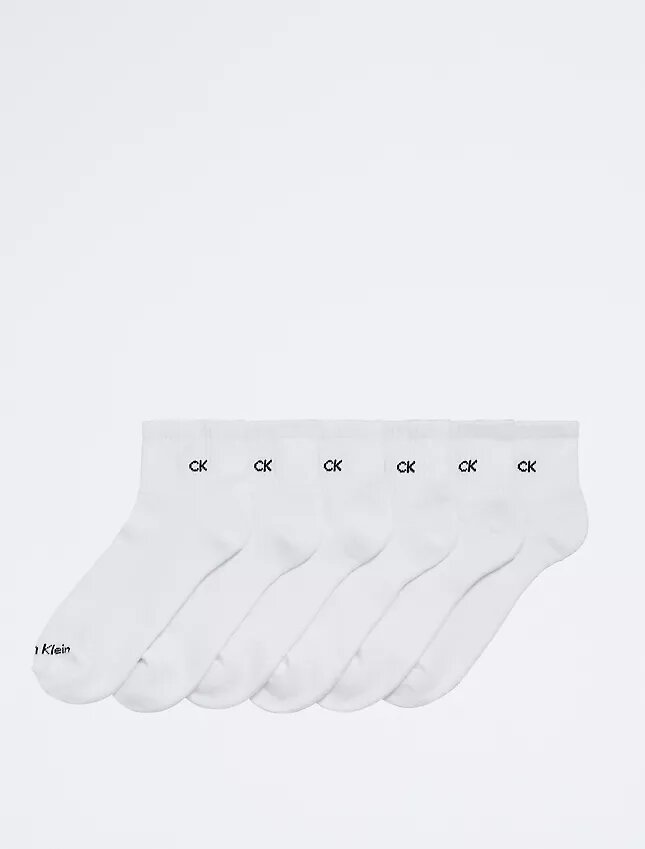 Temel Yastıklı Çeyrek Boy 6’lı Paket Çoraplar Temel Yastıklı Çeyrek Boy 6’lı Paket Çoraplar