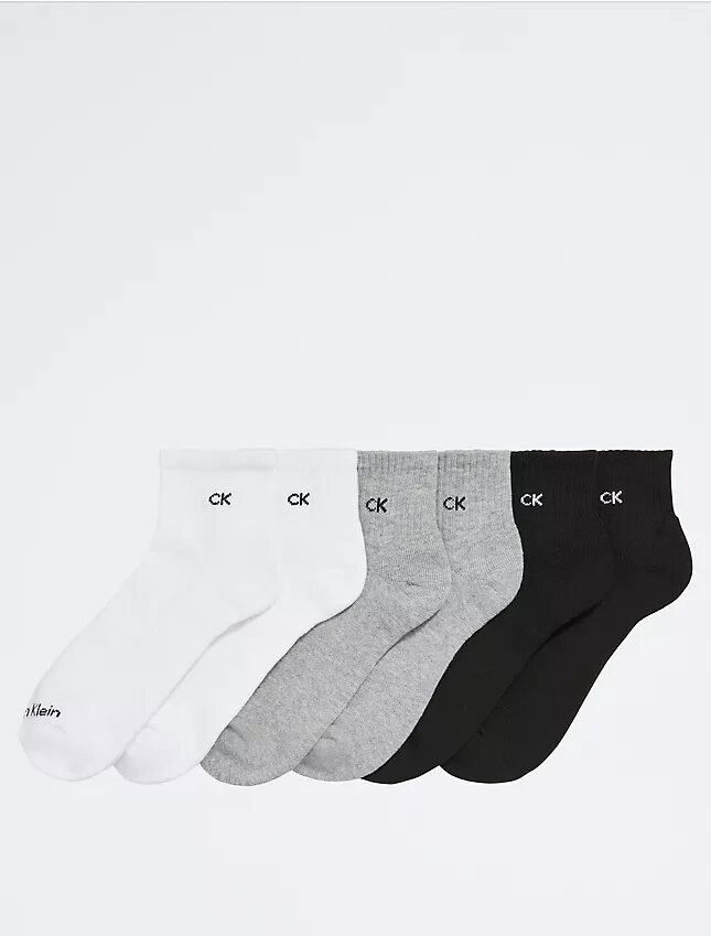 Temel Yastıklı Çeyrek Boy 6’lı Paket Çoraplar Temel Yastıklı Çeyrek Boy 6’lı Paket Çoraplar
