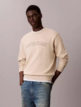Varsity Logo Grafikli Polar Sweatshirt