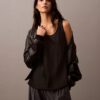 Viskon Saten Tank Top